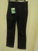 Polarionmo - Ladies Water Repellant Breathable Trousers - Black Size 10 - New With Tags.