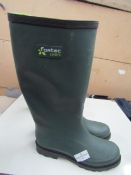 Fortec Loisirs - Mens Green Wellington Boots - Size 6 - No Packaging.