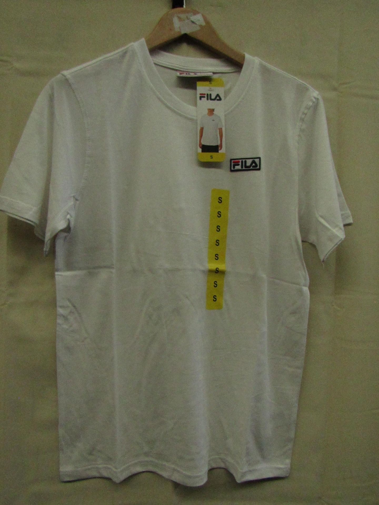 Fila - Lucano T/Shirt White - Size Small - New With Tags.