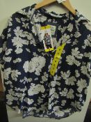 Jachs Girlfriend - Summer Blouse - Size Small - New With Tags. ( See Image For Design )