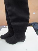 Rainbow Suede Knee High Boots - Size EU37 - New & Boxed.