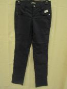 BPC - Ladies Lightweight Trousers - Navy Size 10 - Good Conditon, No Packaging.