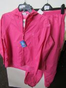 5 X Muddy Puddles - Waterproof Jacket & Pants Pink - Size 11-12 Years - New & Packaged.