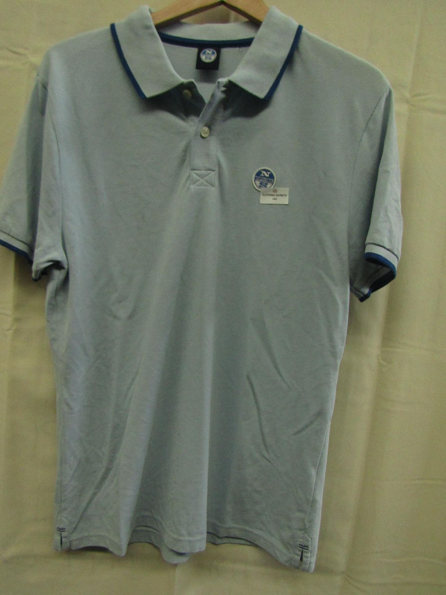 NorthSail - Mens Polo Shirt Blue - Size Unknown Looks To Be Size S/M - No Packaging.