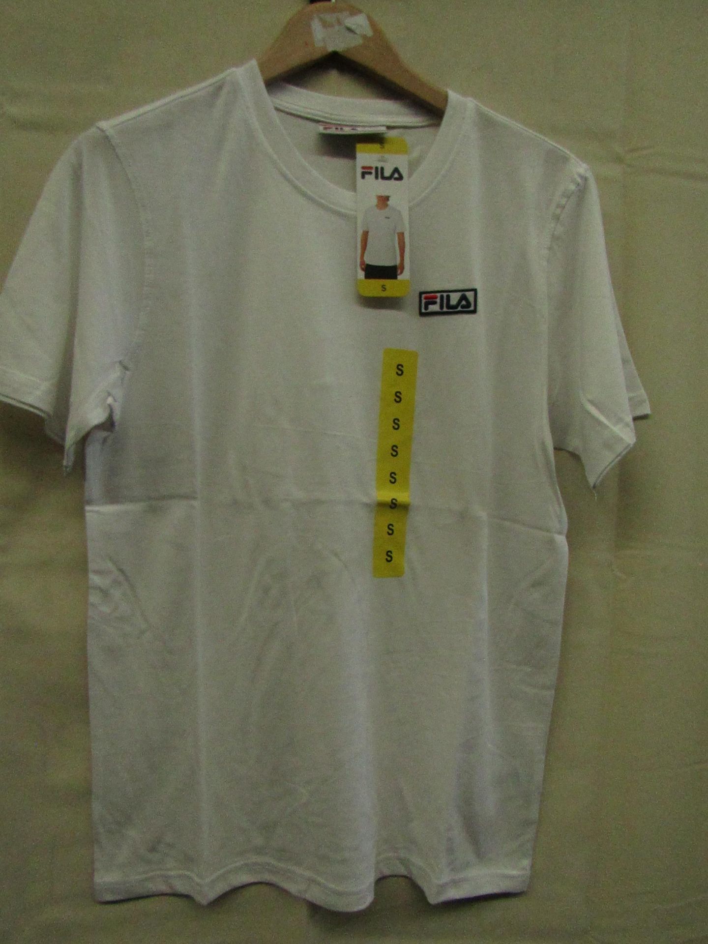 Fila - Lucano T/Shirt White - Size Small - New With Tags.