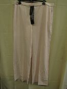Kaleidoscope - Pink Wide Legged Trousers - Size 20 - New, Dirty Marks Present.