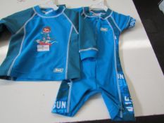 1x Banz - Waterproof Beach Top Size 3-6 Months - new, No Packaging. 1x Banz - All-In-One Swim Suit