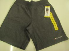 Champion - Mens Shorts Grey - Size Small - New With Tags. RRP £34.99