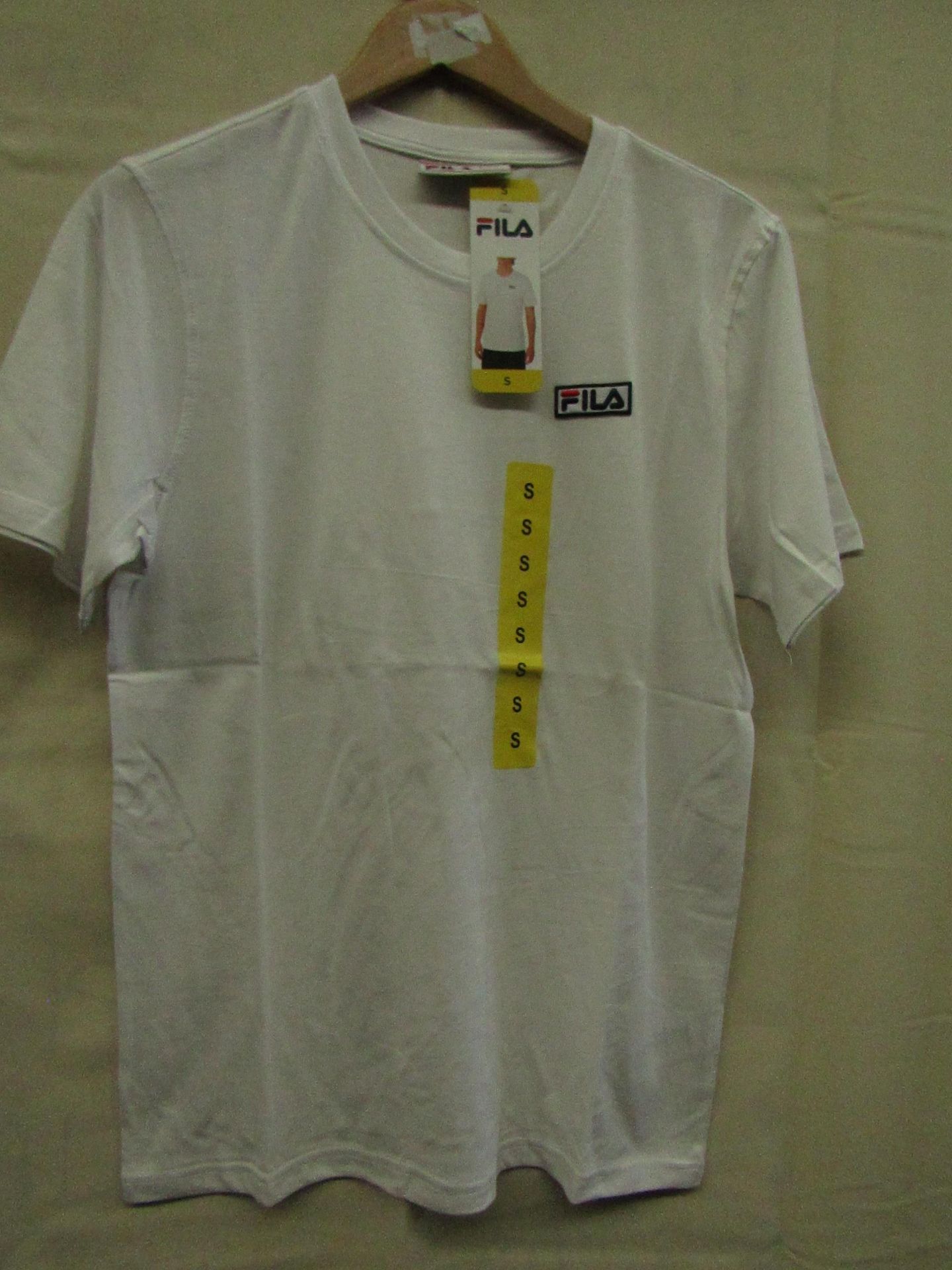 Fila - Lucano T/Shirt White - Size Small - New With Tags.