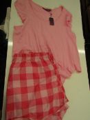Foxbury Ladies Pyjamas Pink Size 12-14 - New & Packaged.