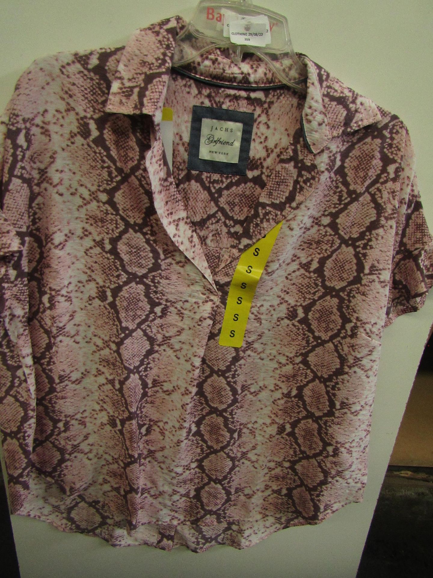 Jachs Girlfriend - Summer Blouse - Size Small - New With Tags. ( See Image For Design )