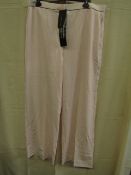 Kaleidoscope - Pink Wide Legged Trousers - Size 10 - New, Dirty Marks Present.
