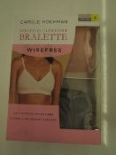 Carole Hochman - Wirefree Bralette ( Pack of 2 ) - Size Small - New & Boxed. (Picked at Randon So