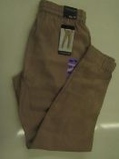 Tahari - Woven ladies Jogger - Latte Size XS - New With Tags.