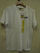 Fila - Lucano T/Shirt White - Size Small - New With Tags.