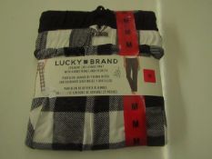 Lucky Brand - Straight Leg Lounge Set With Pockets - Size Medium - New & Packaged.