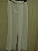 Kaleidoscope - Ladies Trousers - White Size 12L - New, No Packaging.