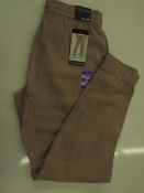 Tahari - Woven ladies Jogger - Latte Size XS - New With Tags.
