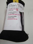 Ellen Reyes - Fleece Lined Leggings Black ( Pack Of 2 ) - Size Small - New & Packaged