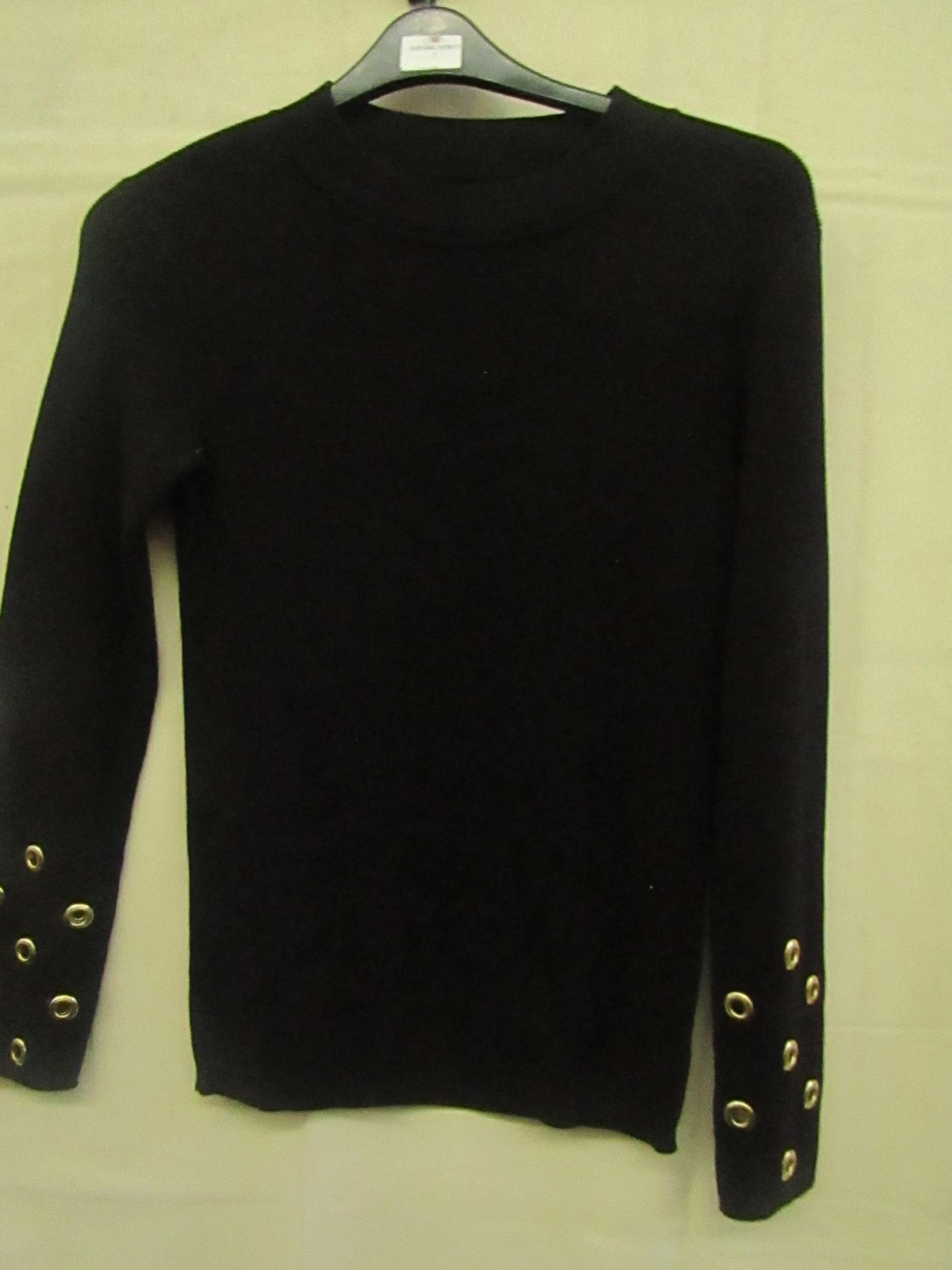Unbranded - Navy Marl Long-Sleeved Jumper - Size Unknown - No Packaging.