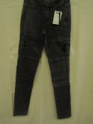 Brave Soul Ladies Combat style jeans, new size 10