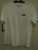 Ladies off white elemenmt T-Shirt, new with tag, size 16