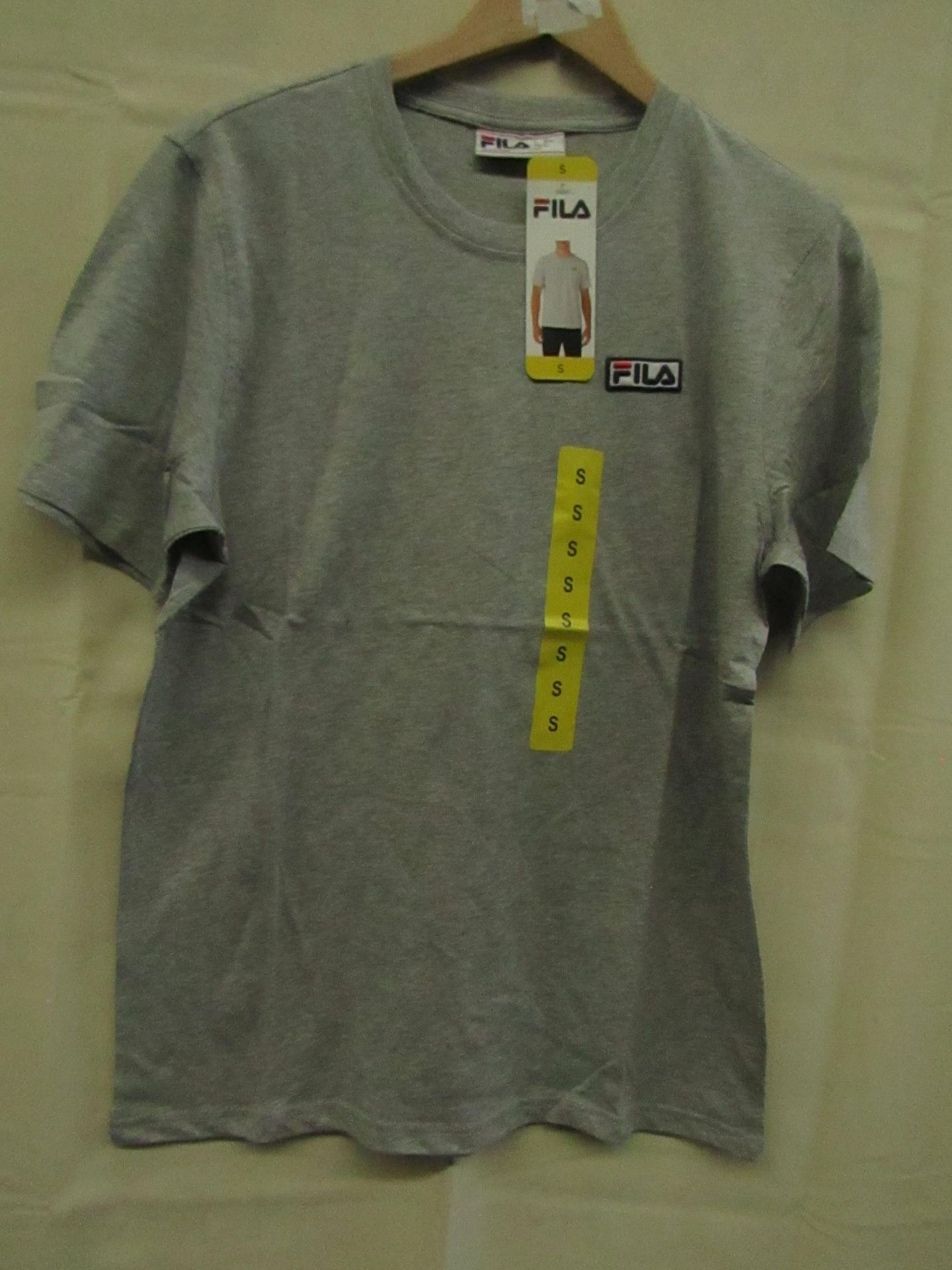 Fila - Lucano T/Shirt Grey - Size Small - New With Tags.