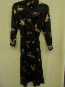 Quiz Dress leopard Print Size 8 Looks Unworn No Tags