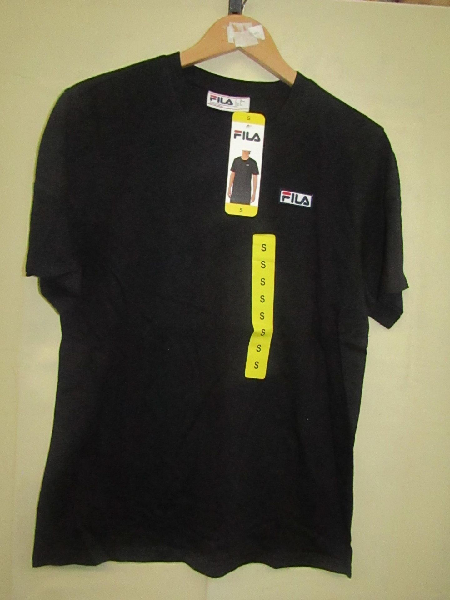 Fila - Lucano T/Shirt Black - Size Small - New With Tags.