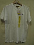 Fila - Lucano T/Shirt White - Size Small - New With Tags.