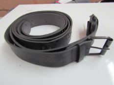 2x BPC - Leather Belts - 100cm Approx - No Packaging.
