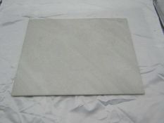 5x Packs of 10 Johnsons Tiles 360x275mm Grassmere slate grey matt wall and floor tiles, new, ref
