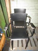 2x La Redoute Dining Chairs - Good Condition with a few imperfections.