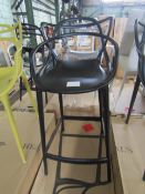 Heals Masters Chair 09/Black RRP Â£208.00 - This item looks to be in good condition and appears
