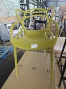 Heals Masters Chair 16/Mustard 57x47x84cm RRP Â£208.00 - This item looks to be in good condition and