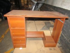 Wooden Computer Desk Modern Writing Desk Laptop Table for Home Office - Unused & Boxed.