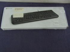 Microsoft - Wired 600 Keyboard - Black - Untested & Boxed.