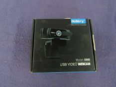 Nulaxy - USB Video Webcam - C900 - Untested & Boxed.