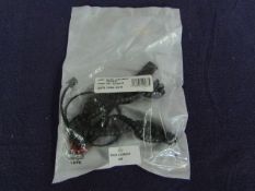 2x BT - U10P Cable Headset - Unchecked & Non Original Packaging.