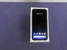 Google - Pixel 4a Mobile Phone - 128GB-Black - Tested Working No Charger Comes With Original Box.