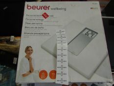 Beurer - Personal Bathroom Scale - PS160 - Grade B & Boxed.