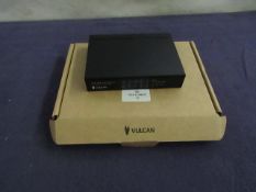 Vulcan - 5-Port Gigabit PoE Switch With 1-Port PD & 4-Ports PSE - Unused & Boxed.