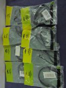 8x Jabra - EHS Cable For Polycom IP Phones - Good Condition & Packaged.