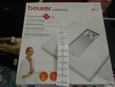 Beurer - Personal Bathroom Scale - PS160 - Grade B & Boxed.