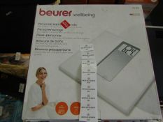 Beurer - Personal Bathroom Scale - PS160 - Grade B & Boxed.