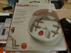 Beurer - Foot Spa - FB20 - ( Feet Relax With Soothing Aromatherapy ) - Grade B & Boxed. RRP £39.