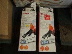 2x Beurer - Luggage Scale - LS06 - Grade B & Boxed.