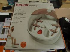 Beurer - Foot Spa - FB20 - ( Feet Relax With Soothing Aromatherapy ) - Grade B & Boxed. RRP £39.