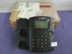 Polycom - Corded Desk IP Phone - Looks In Good Condition & Boxed.