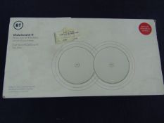 BT - Whole Home WiFi Booster Disc - Twin Pack White - Untested & Boxed.